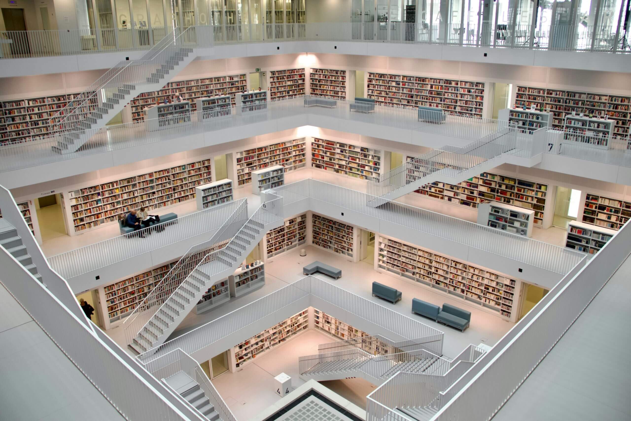physical book library