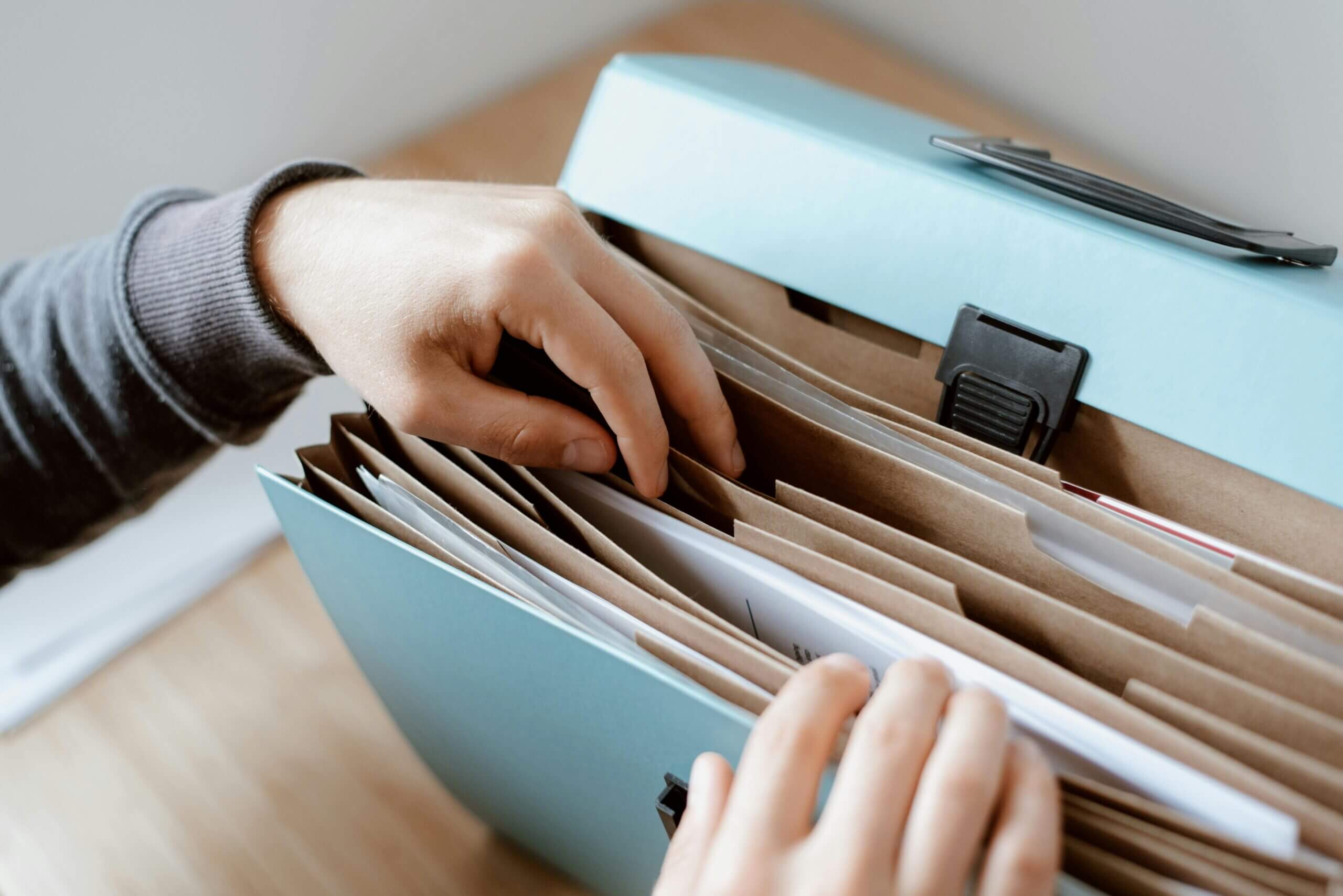 organizing physical documents